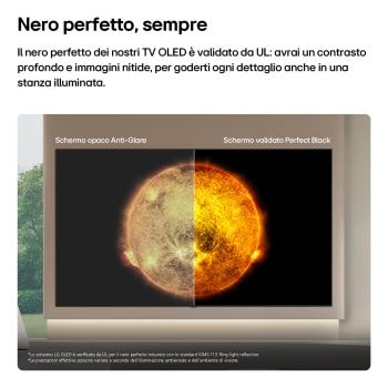 Nero perfetto TV OLED77B6ELC 2026